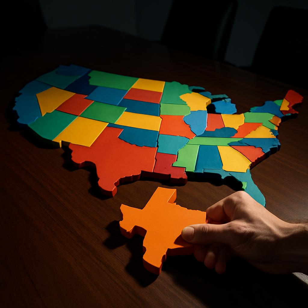 A person lists the US states in alphabetical order. From alt text response: A, Alabama, Alaska, Arizona, Arkansas, Califor...